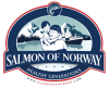 Salmon Of Norway com LOGO on transparent background with web address 100