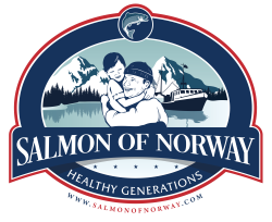 Salmon Of Norway com LOGO on transparent background with web address 250